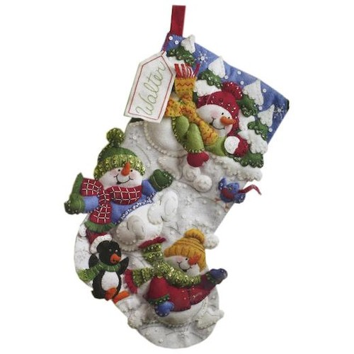 Bucilla felt christmas - bucilla, 18"