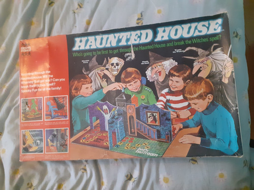 Haunted house board game - haunted,