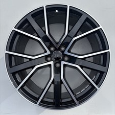 AUDI RS6 21 inch C7 4G DIAMOND CUT ALLOY WHEEL ANTHRACITE BLACK ET25 4G0601025CL