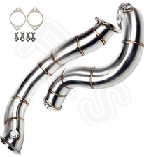 STAINLESS STEEL EXHAUST DECAT DOWNPIPES FOR BMW E82 E87 135i & E90 E92 E93 335i