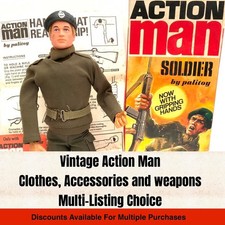 Vintage Action Man Accessories