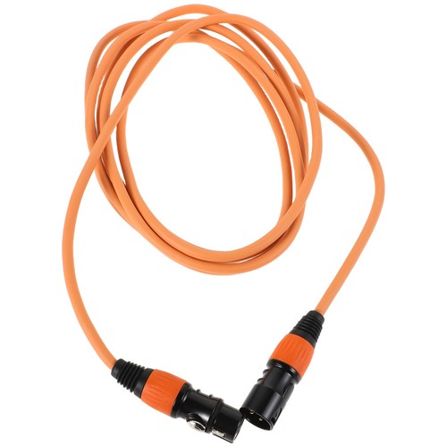 Orange reusable xlr cable - reusable,