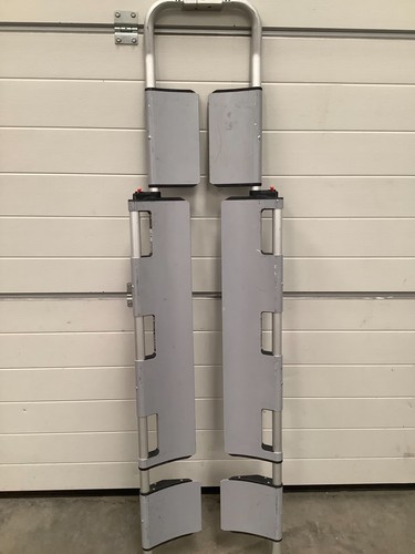 Aluminium scoop stretcher - aluminium,