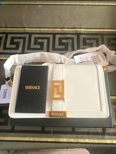 Versace greca goddess white - greca,