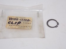 NOS YAMAHA 1968-2016 OUTER CIRCLIP YAS1 PW80 YG5 DT100 CW50 YZ80 93440-15012