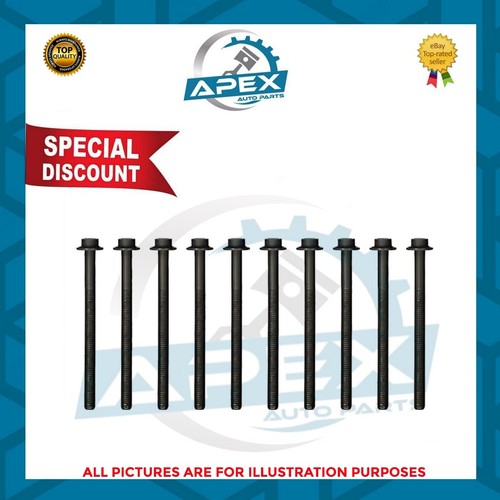 Cylinder head bolts - head, for