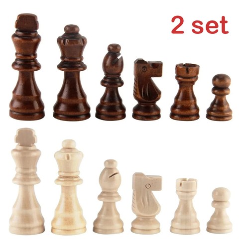 Set 32pcs staunton wooden - staunton,