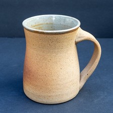 RARE Buck Pottery Gruene Texas Studio Art Mug 2007 Stamped Vintage Stoneware