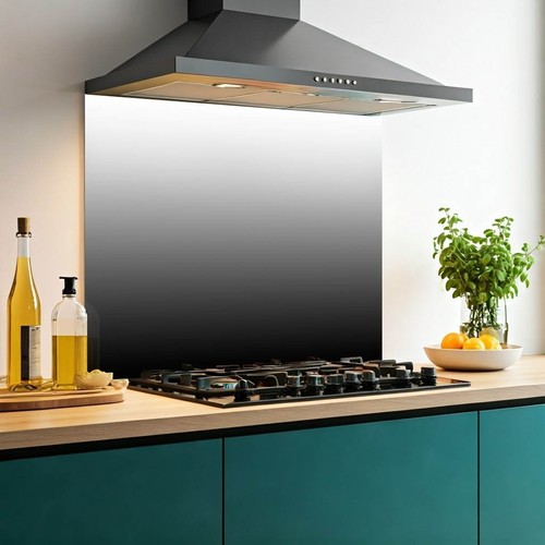 Printed glass kitchen - printed,