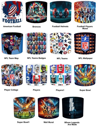 American football lampshades - football,