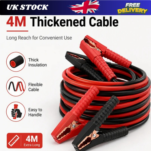 Heavy duty jump leads - heavy,