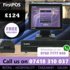 Touchscreen 15" AIO Cash Register EPOS Till System Hair & Beauty Tanning Salon