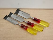 IRWIN MARPLES M373 32mm 38mm 50mm BEVEL EDGE WOOD CHISELS 