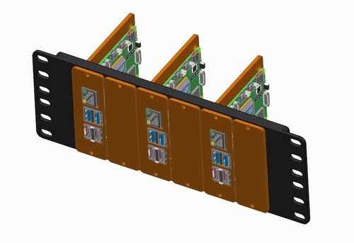 Raspberry server rack - 10",