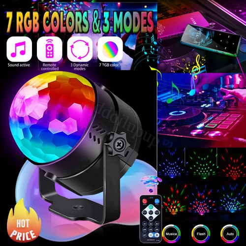 Disco lights rgb rotating - lights,