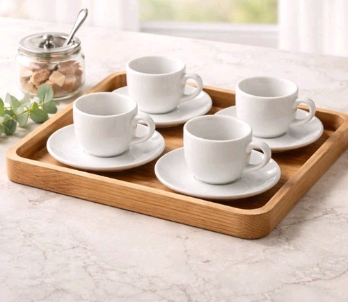 Denby white espresso - 4x,