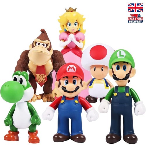 6pcs big super - super, pvc