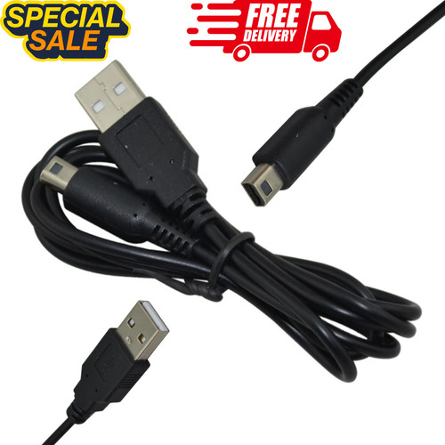 New nintendo usb charger - charger, cable