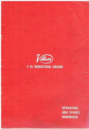 Villiers f15 147cc stroke - villiers, 4-stroke