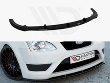 Front Diffuser Splitter V1 Maxton Design Gloss ABS for Ford Focus St Mk2 Preface