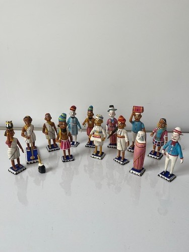 Vintage indian hand painted - vintage,