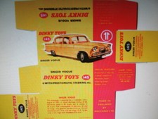 REPRODUCTION DINKY  SINGER