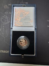 1999 Gold Proof Half Sovereign