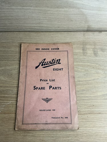 Vintage austin eight - 8, price