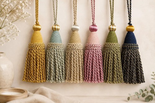 Decorative key tassels - tassels,,