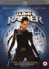 Lara Croft - Tomb Raider DVD (2001) Angelina Jolie, West (DIR) cert 12