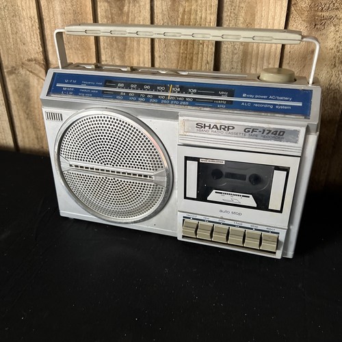 Sharp 1740e band radio - sharp,