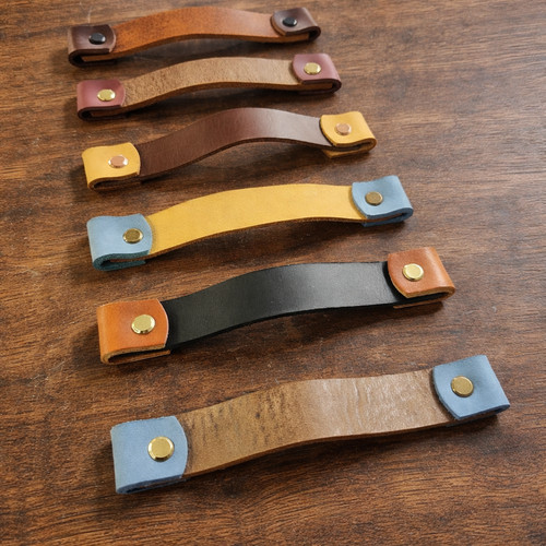 Genuine leather cabinet - leather,