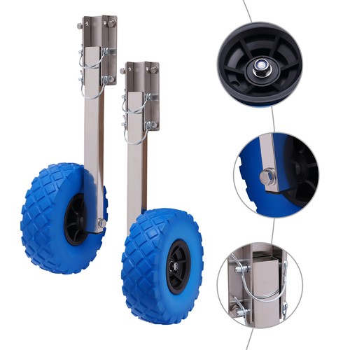 Stainless launching wheels - launching,