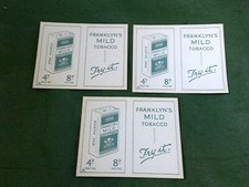 VINTAGE WHIST SCORE CARD