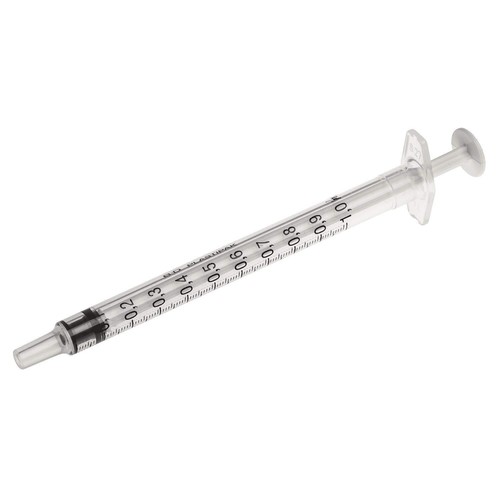 1ml sterile syringes bd - sterile,