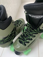 Bauer Supreme  Army Green Turbo 33 UK 9 Roller Skates EU 43 - Sims Street Snakes