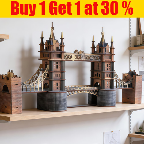 London bridge wooden puzzle - london,