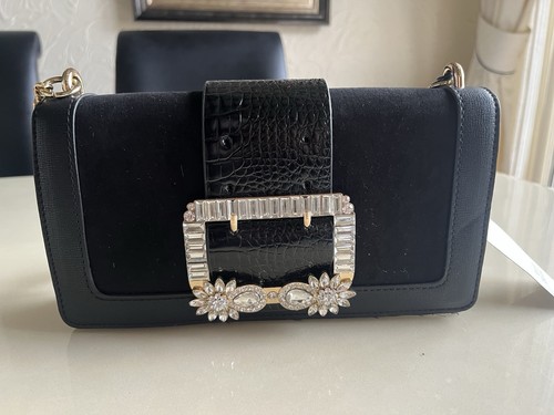 River island black faux - island,