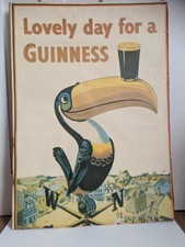  Vintage Rare Guiness Print