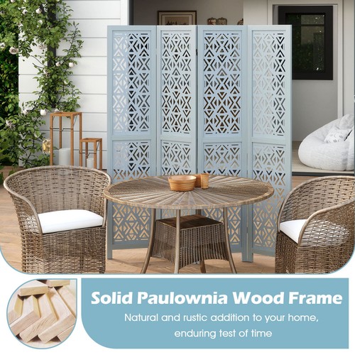 Wooden room divider 165cm - wooden,