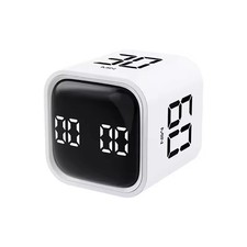 Gravity Sensor Productivity Cube Timer LED Digital Countdown USB-C Rechargeable