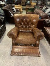 Chesterfield Tan Real Leather