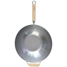 Stoven Wok - 34cm Carbon Steel