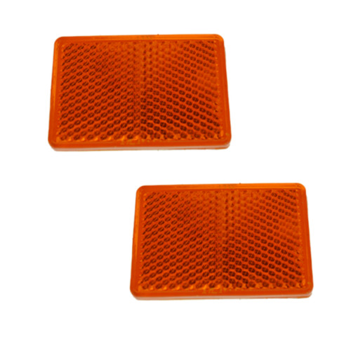 Amber side reflectors for - , erde