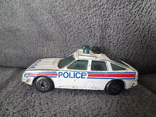 Matchbox mb8 rover 3500 police - rover,