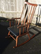 Mid century teak rocking