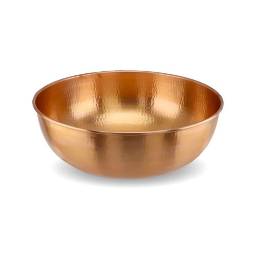 Handmade copper pedicure bowl - handmade,
