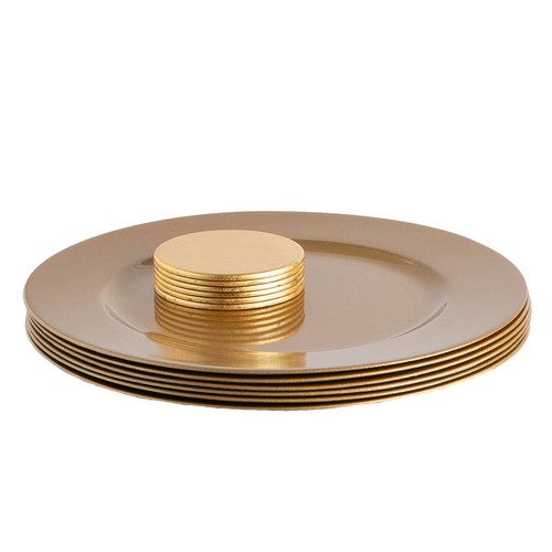 Piece metallic charger - piece,