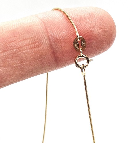 Gold chain necklace - chain, fine