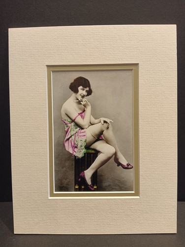 Vintage french postcard image - vintage,